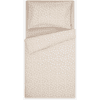 emma & noah Parure de lit enfant Floral sand 100x135 cm