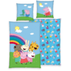 Herding Friends Peppa Pig vuodevaatteet 135 x 200 cm