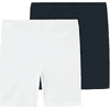 name it Radler shorts Nmfvivian 2-pack Donker Saffier/ B right  White 