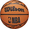 XTREM Lelut ja urheilu Wilson NBA Basket pallo All Team Orange / Black , koko 