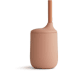 LIEWOOD  Vaso para sorber Ellis mezcla de rosa oscuro y terracota 