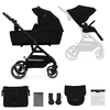 Kinderkraft YOXI 2in1 pure lastenrattaat black 