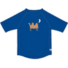 LÄSSIG UV-badskjorta med kort ärm kamelblå
