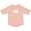 LÄSSIG Camicia da bagno UV a maniche corte rosa leopardo