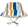 LÄSSIG Cappello solare UV onde blu bianco