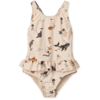 LIEWOOD  Amara Seersucker Maillot de bain créature des mers/ sand y 