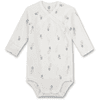 Sanetta Wrap bodysuit offwhite 