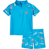 Playshoes  UV-beschermende badset zeedieren turquoise