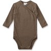 Sanetta Bodysuit med omlott beige 