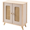 howa® Armoire pour poupée bois