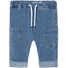 name it U-formede jeans Nbmben mørkeblå denim