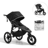 baby jogger Passeggino sportivo Summit X3 in Midnight Black incl. parapioggia