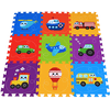 knorr toys® Dalles puzzle enfant véhicules, 9 pièces