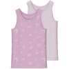 name it Tank top 2-pack różowy lawendowy