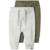 name it Light Pantaloni da bagno 2 pezzi Nbntakki Grigio Melange