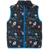 name it Nmmmylane Dark Sapphire vest