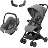 MAXI COSI Buggy Lara² Select Grey incl. baby-autostoeltje Cabrio Fix i-Size Select Grey + Adapter 