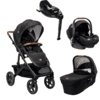 Signature Eclipse Joie Vinca 2in1 kinderwagen met i-level Recline babyautostoeltje en i-Base Encore basis