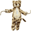 Wildride Cuddly Cheetah speelgoed Beige