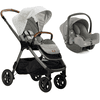 Joie Signature Kinderwagen Finiti Oyster met Autostoel i-Snug 2 Pebble