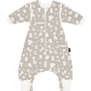 Alvi® kjeledress med avtakbare ermer zoo animals taupe