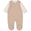 Feetje Magic 2-delige romper The is in You Taupe Melange