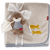 fehn® Plaid enfant loutre