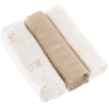 Träumeland Mousseline doekjes 3-pack Hophop Bunny beige