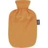 borsa dell'acqua calda fashy® da 2 litri con copertura in pile in orange 