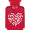 calentador de bolsillo fashy® 0.3L corazón en rojo