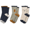 LIEWOOD Eloy chaussettes antidérapantes pour bébé pack de 3 teddy/dove blue mix