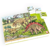 HUBELINO® Puzzle Mundo de Dinosaurios (35 piezas)