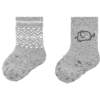 Sterntaler Chaussettes ABS double pack éléphant gris clair mélangé