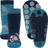 Ewers Lot de 2 chaussettes de protection chevalier/dragon bleu