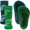 Ewers Chaussettes SoftStep pack de 2 Dino bleu atlantique / vert club