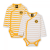 BVB baby rompertje set van 2 met logo