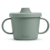 Elodie pebble Taza de aprendizaje con tapa, green 