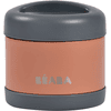 BEABA® contenitore per porzioni in acciaio inox grigio minerale/terracotta beige 500 ml