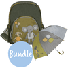 Sterntaler Bundle Eddy Happy mit Rucksack und Regenschirm 