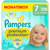 Pampers Couches Premium Protection taille 7 extra large 15 kg+ pack mensuel 1x128 pièces