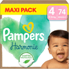 Pampers Couches Harmonie taille 4 Maxi 9-14 kg Maxi Pack 1x74 pièces