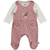 Sterntaler Romper set blommor matt rosa 