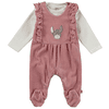 Sterntaler Emmi Girl romper set matný růžový