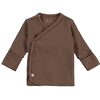 Sterntaler Veste portefeuille jersey côtelé marron