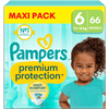 Pampers Couches Premium Protection taille 6 extra large 13 kg+ maxi pack 1x66 pièces