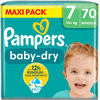 Pampers Baby-Dry luiers, maat 7, 15+ kg, maxiverpakking (1 x 70 luiers)