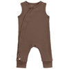 Sterntaler Ruskea ribbed jersey romper 