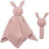 JaBaDaBaDo Set cadeau doudou, hochet Bunny, rose