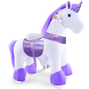 PonyCycle® Licorne violette avec son et frein, petit