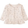 STACCATO blush Randig sweatshirtjacka 